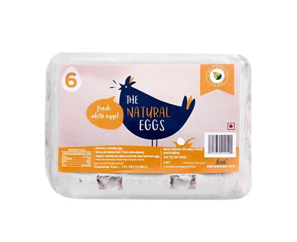 Fresh White Eggs